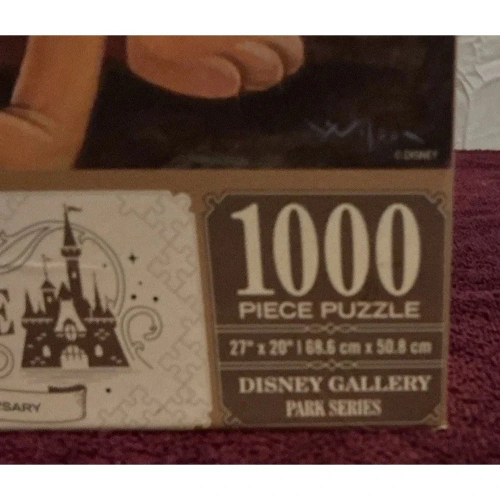 Disney‎ Parks Signature Puzzle Mickey & Pluto 85th Anniversary 1000 Pieces
